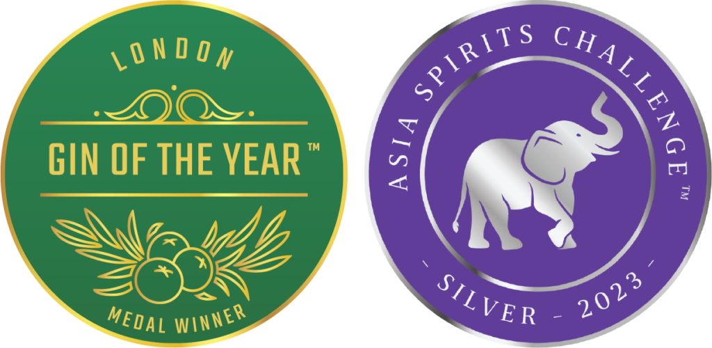 Asia Spirits Challenge 2023 - Silver Award winner, and Gin of the Year 2023 - Gold award winner